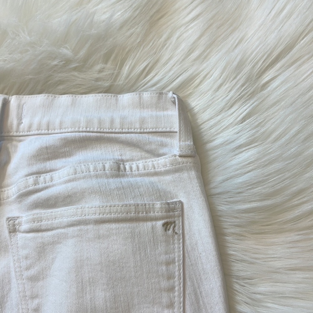 Madewell Alley Straight Jeans in White - Picture 7 of 7